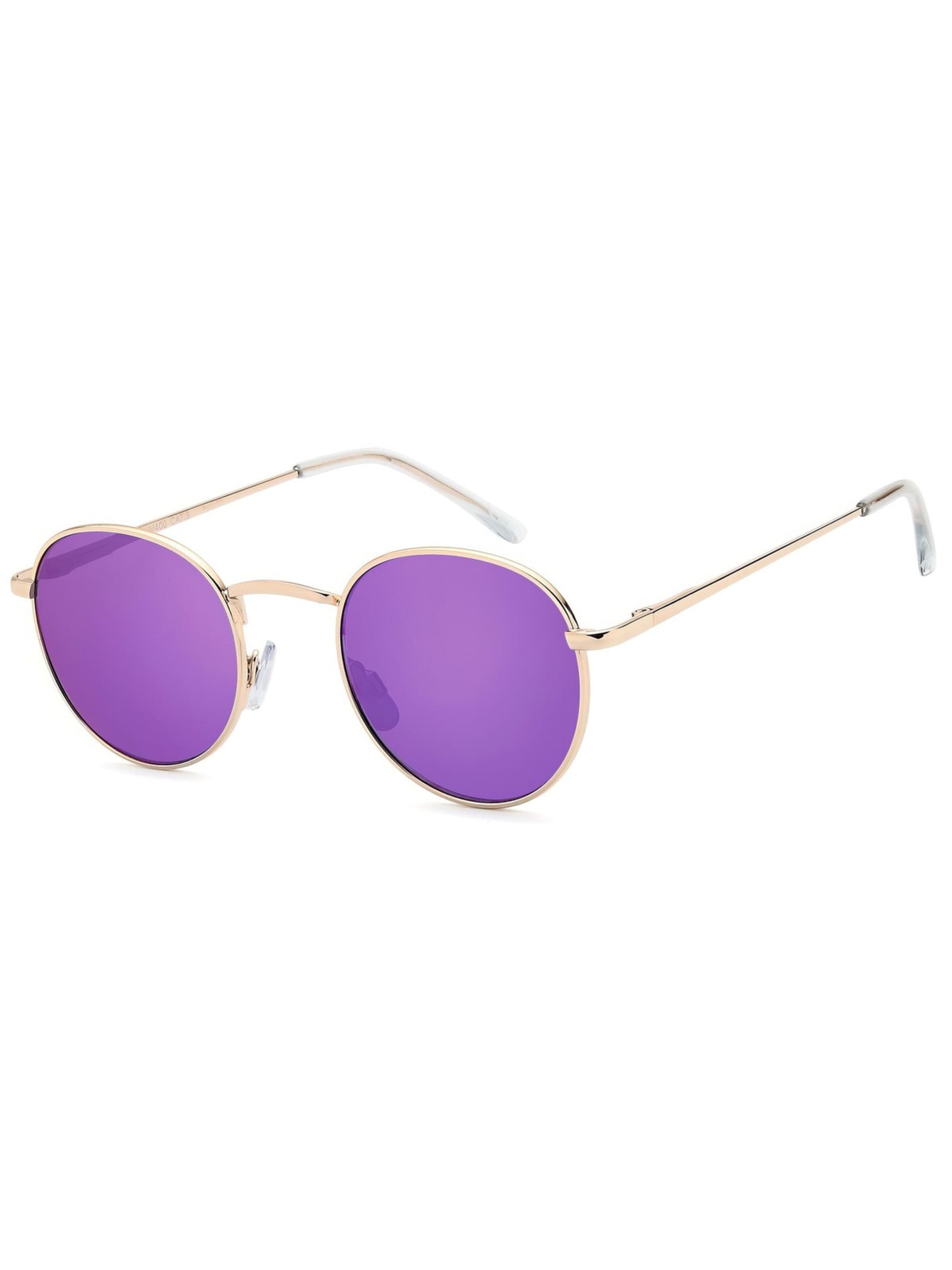 styleBREAKER Sonnenbrille in Lila: Vorderseite