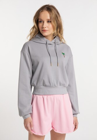 IZIA Sweatshirt in Grijs: voorkant