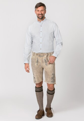 STOCKERPOINT Regular fit Traditional button up shirt in Grey