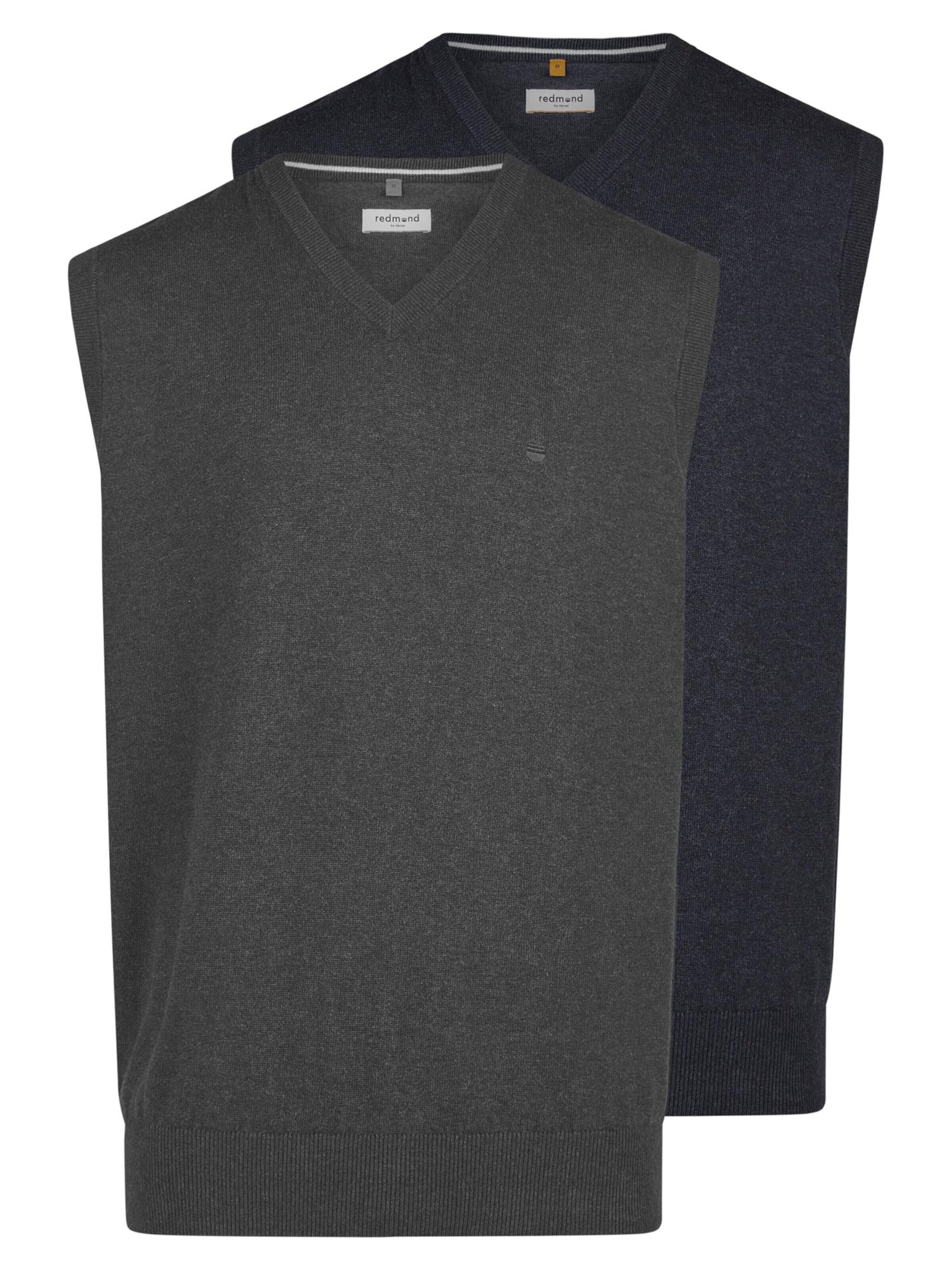 redmond Sweater 'Basic' in Grey: front