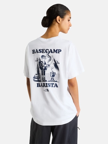 THE NORTH FACE - Camisa 'Basecamp Barista' em branco