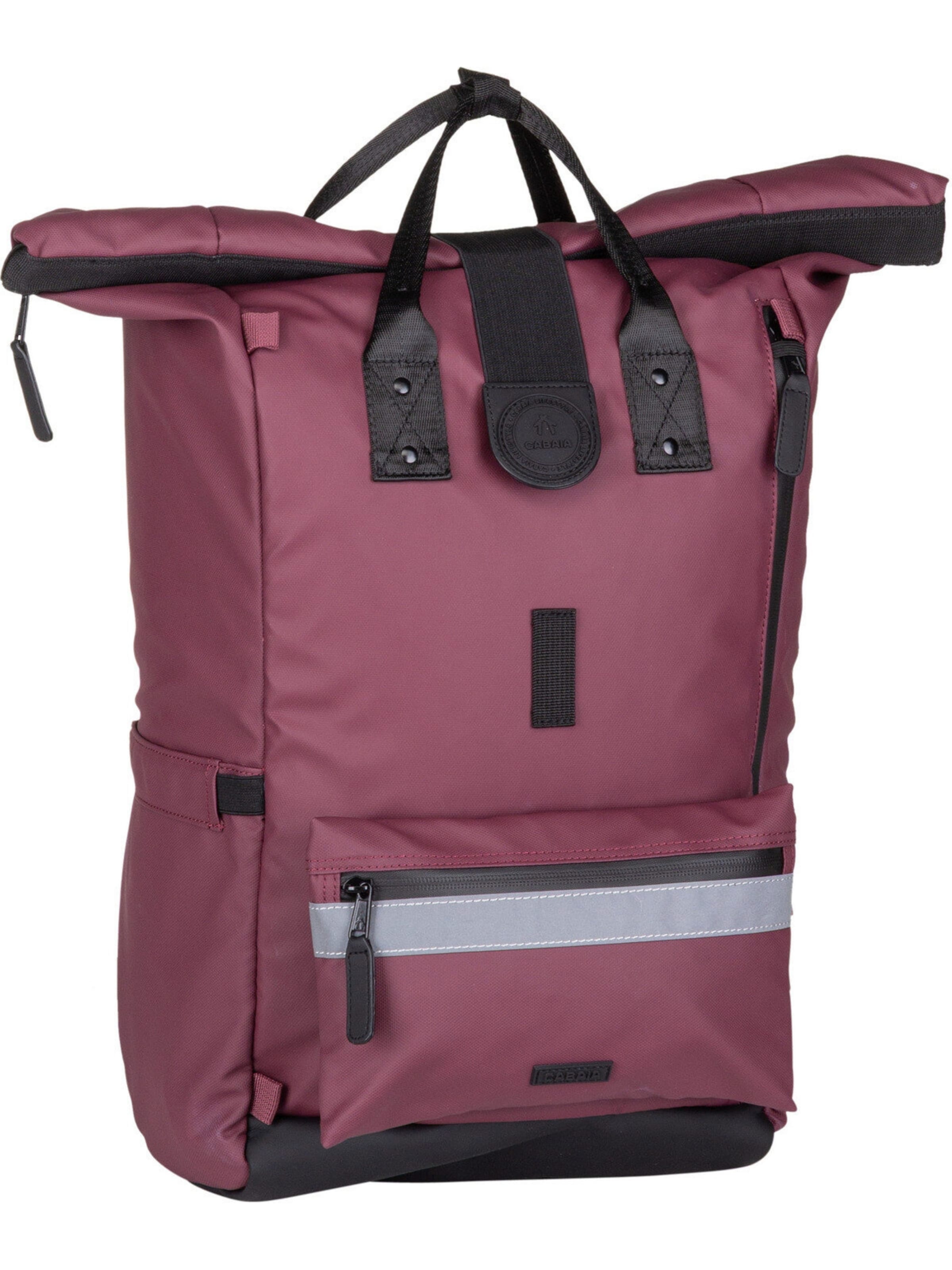 Cabaia Backpack 'Explorer' in Red: front