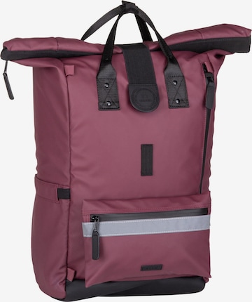 Cabaia Backpack 'Explorer' in Red: front