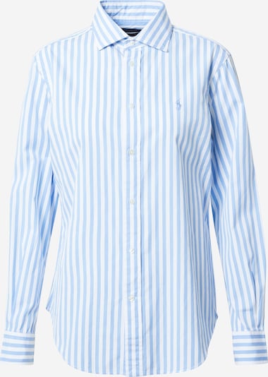 POLO RALPH LAUREN Pusero 'GEORGIA' värissä vaaleansininen / valkoinen, Tuotenäkymä