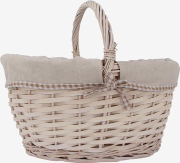 Boîte/panier 'Lovely Willow' normani en beige : devant