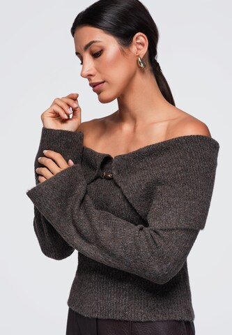 Ombre Sweater in Brown