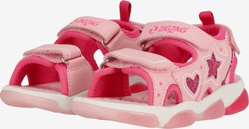 ZigZag Sandale 'Callisto' in Pink