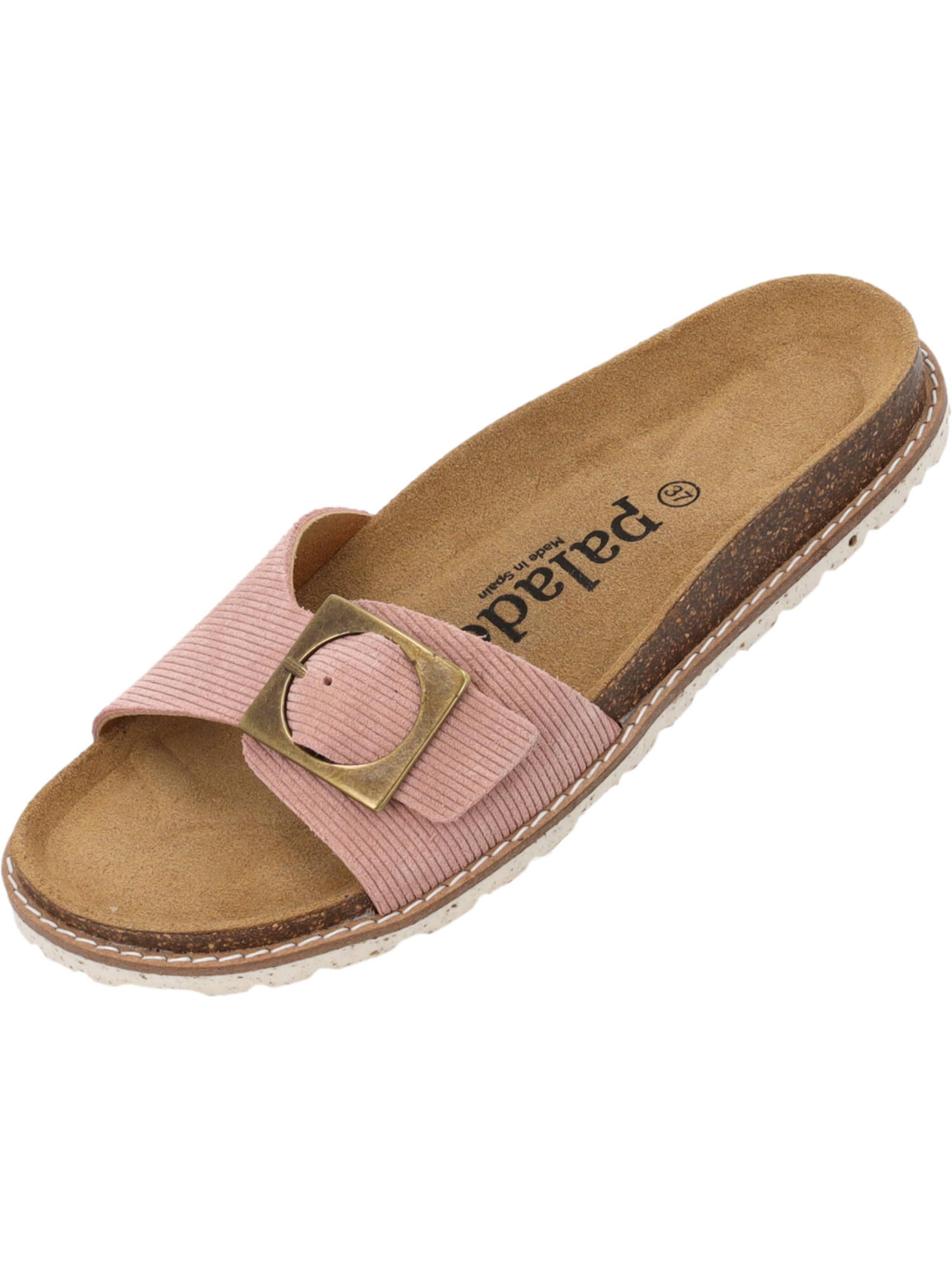 Palado Mule 'Sardo Corda' in Pink: front