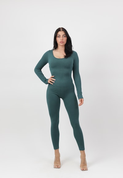 Elara Jumpsuit in grün, Produktansicht