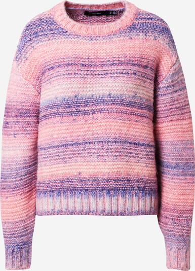 Megztinis 'LINA' iš VERO MODA, spalva – tamsiai violetinė / rožinė, Prekių apžvalga