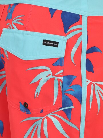 QUIKSILVER Swimming Trunks 'SCALLOP 18' in Red