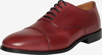 Henry Stevens Lace-Up Shoes 'Wallace CO' in Red: front