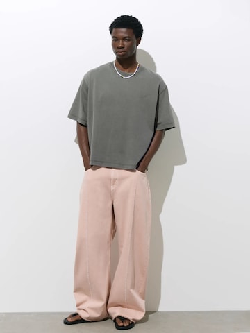T-Shirt Pull&Bear en gris