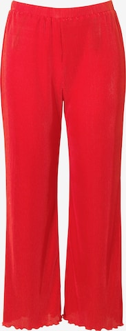 Pantalon MIAMODA en rouge : devant