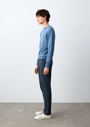 MANGO TEEN Regular Pants in Blue