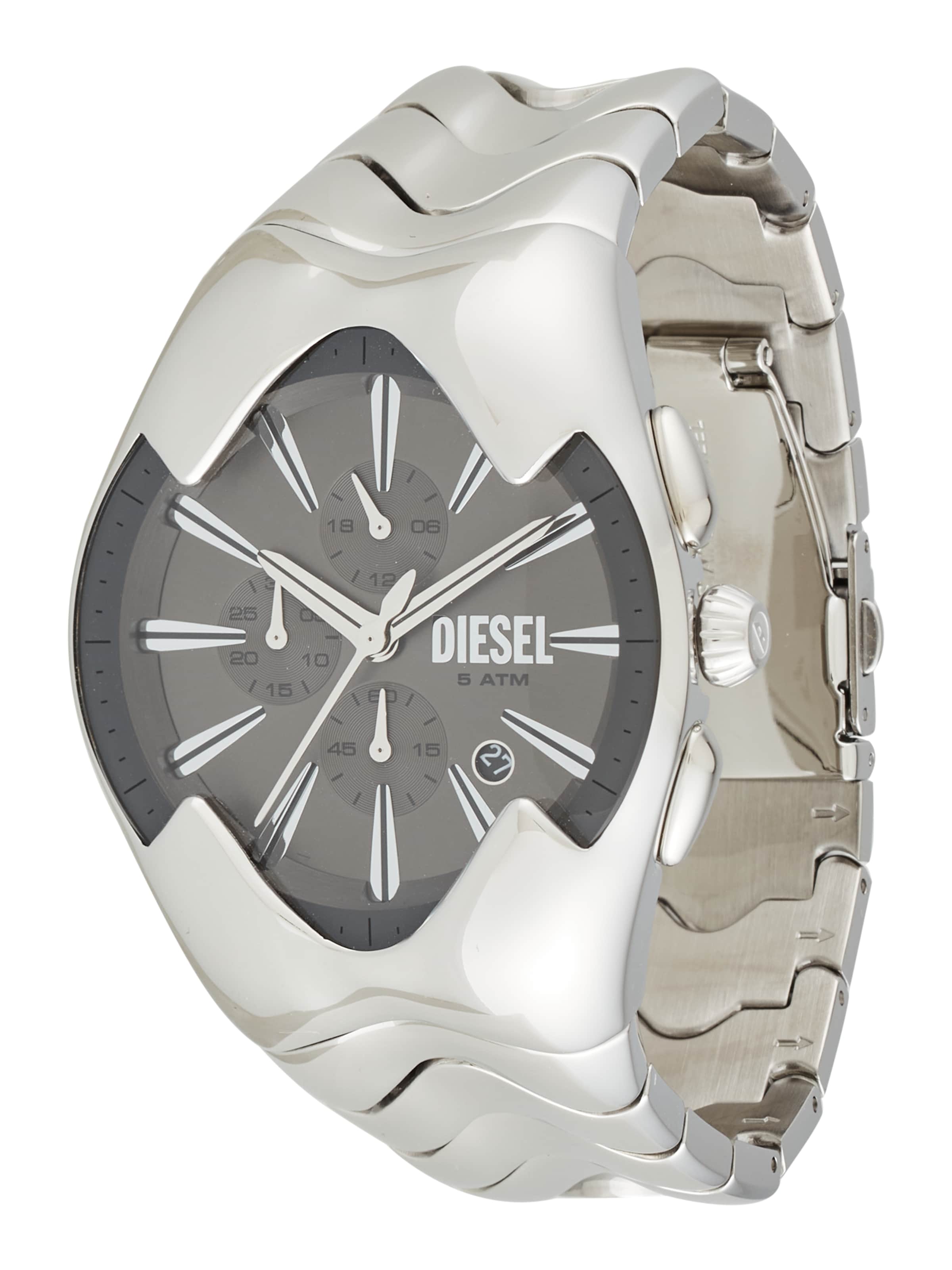 DIESEL Uhr 'Mercurial' in Silber: Vorderseite