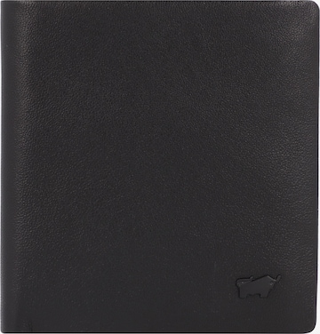 Porte-monnaies 'Hannes' Braun Büffel en noir : devant