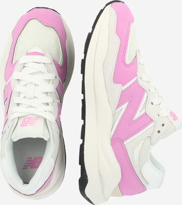 Sneaker bassa '57/40' di new balance in rosa