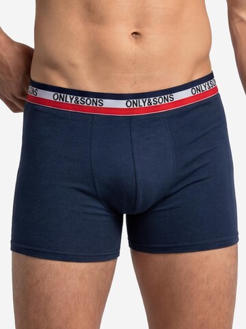 Only & Sons Boxershorts 'ONSFITZ SOLID BOXER' in Gemengde kleuren