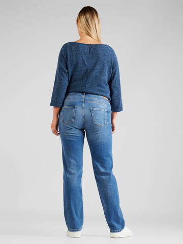 ONLY Carmakoma Regular Jeans 'WILLY' in Blauw