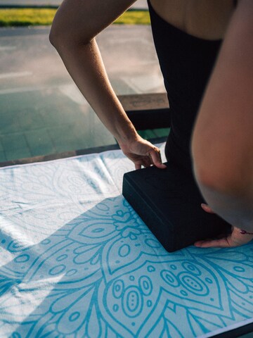 woodsandwaves Mat 'Mystic Mandala' in Blue