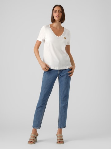 T-shirt 'PRYLA' VERO MODA en blanc