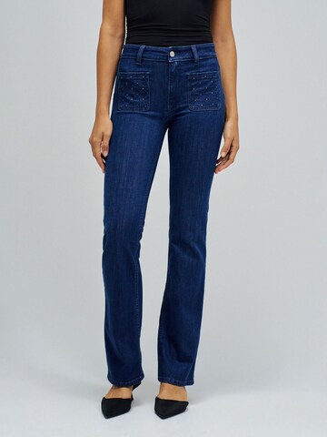 Salsa Jeans Flared Jeans 'Destiny' in Blauw: voorkant
