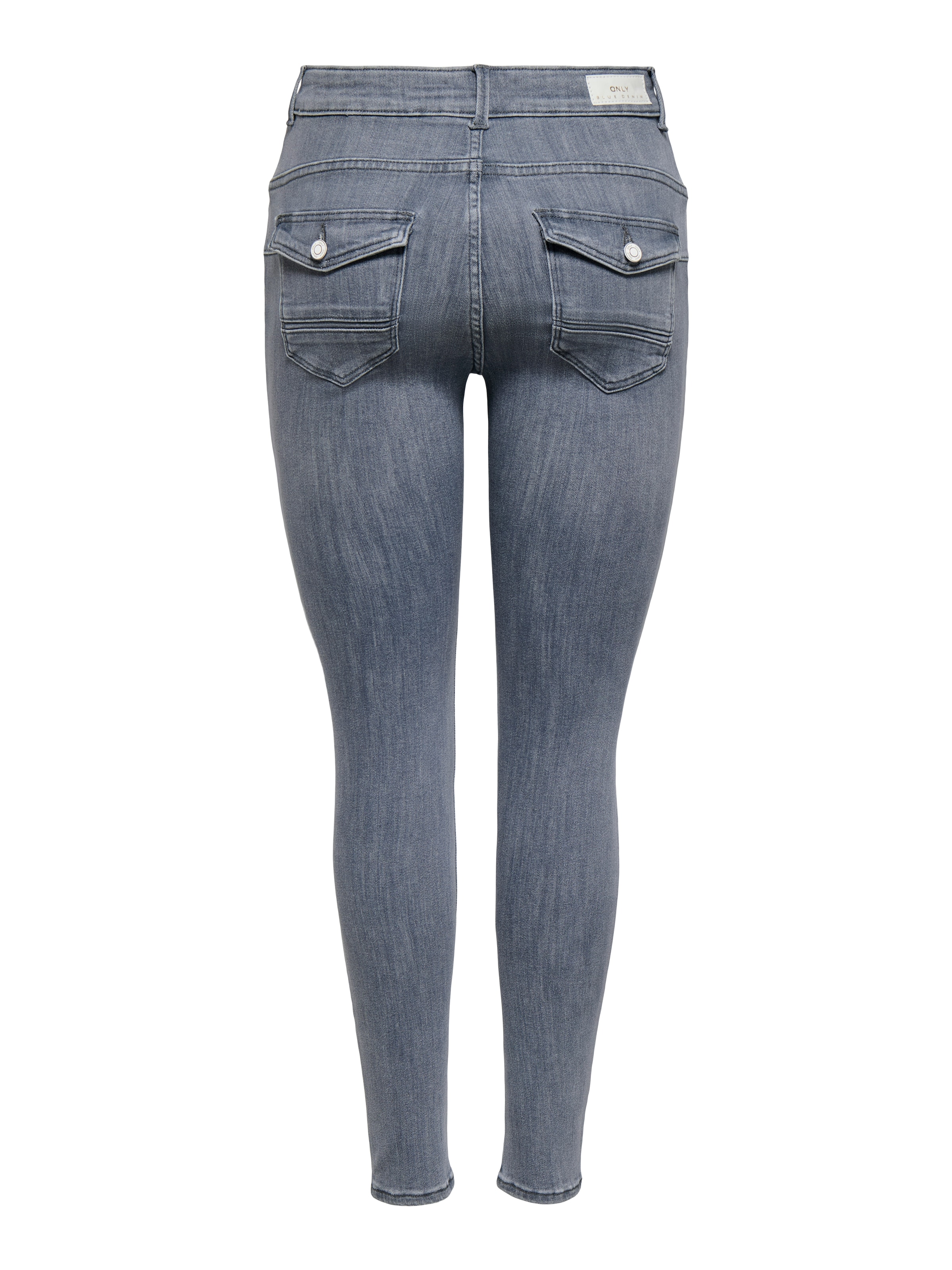 ONLY - Skinny Vaquero 'ONLPOWER' en gris