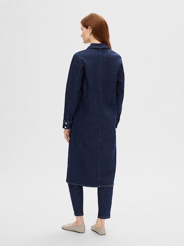 SELECTED FEMME Shirt Dress 'Dagmar' in Blue