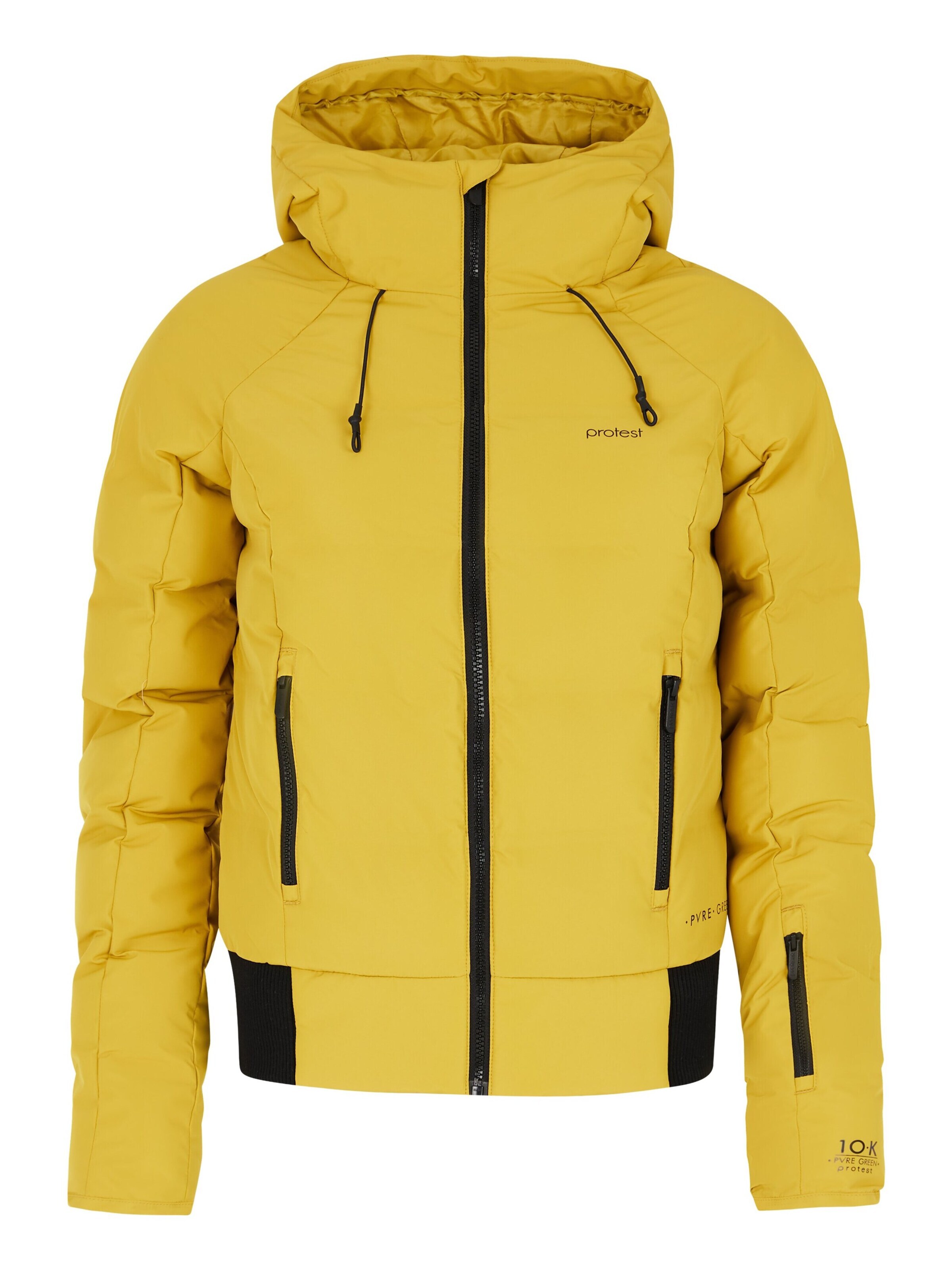 PROTEST Athletic Jacket 'PRTALYSUMI' in Green: front