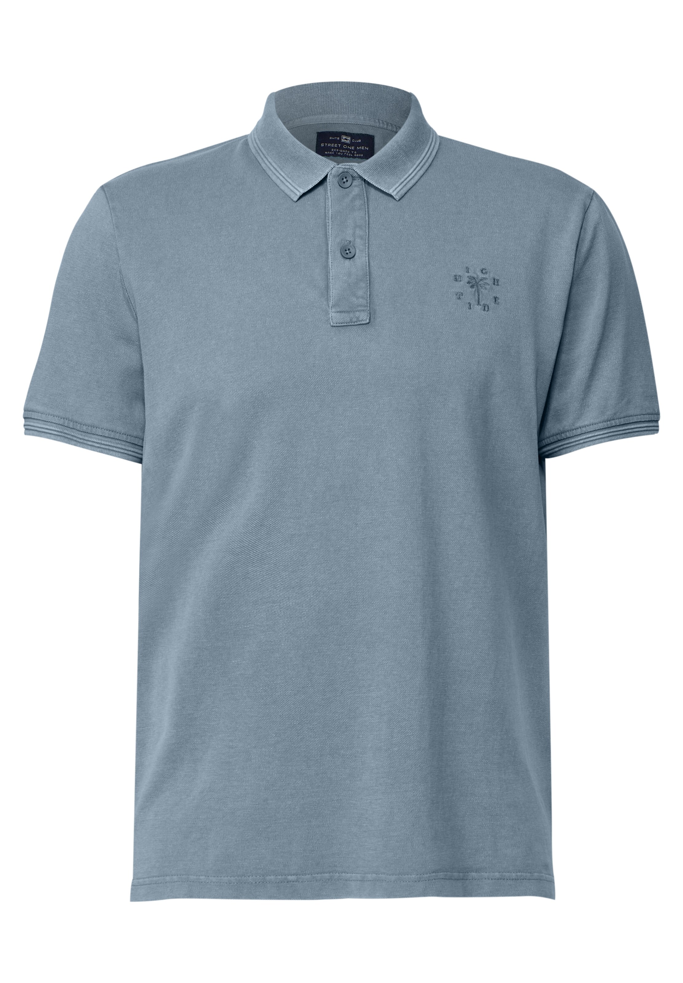 Street One MEN Shirt in Blue: front