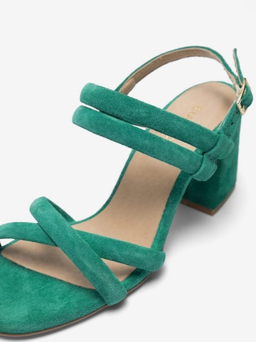 Bianco Strap Sandals 'CHARLENE' in Green