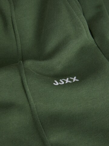 JJXX Regular Trousers with creases 'Camilla' in Green