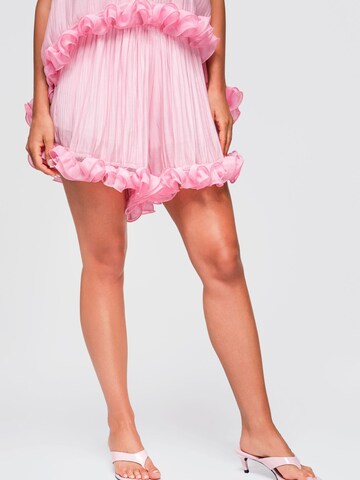 regular Pantaloni di Ombre in rosa