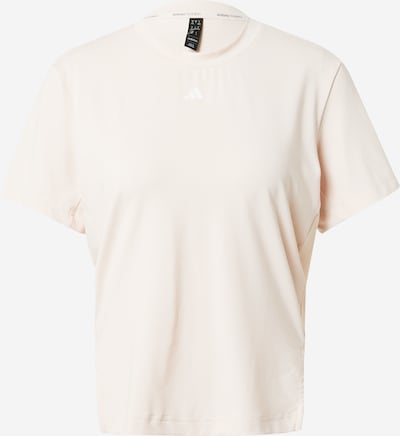 ADIDAS PERFORMANCE Funkční tričko 'Versatile' - starobéžová / bílá, Produkt