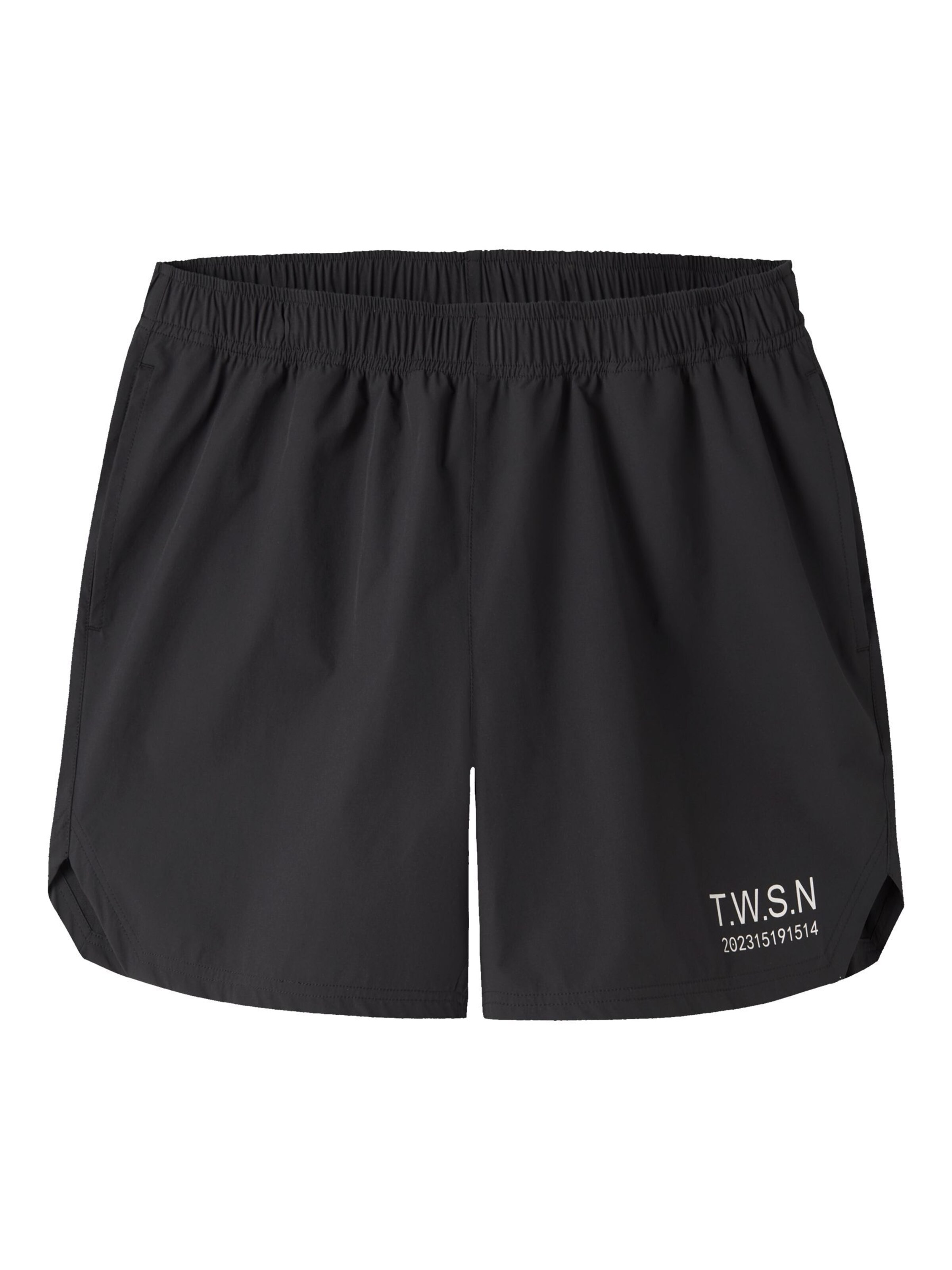 TWO SOON regular Bukser i sort: forside