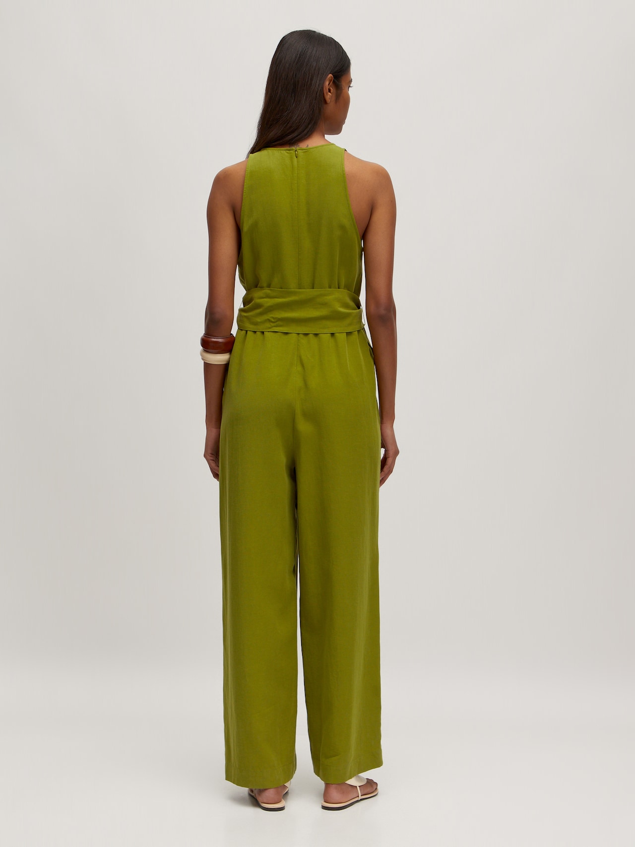 EDITED Producten Jumpsuit 'Ineke' Groen