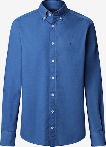 Chemise 'Ess' Hackett London en bleu : devant