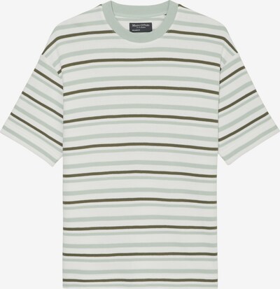 Marc O'Polo Shirt in Green / Dark green / White, Item view