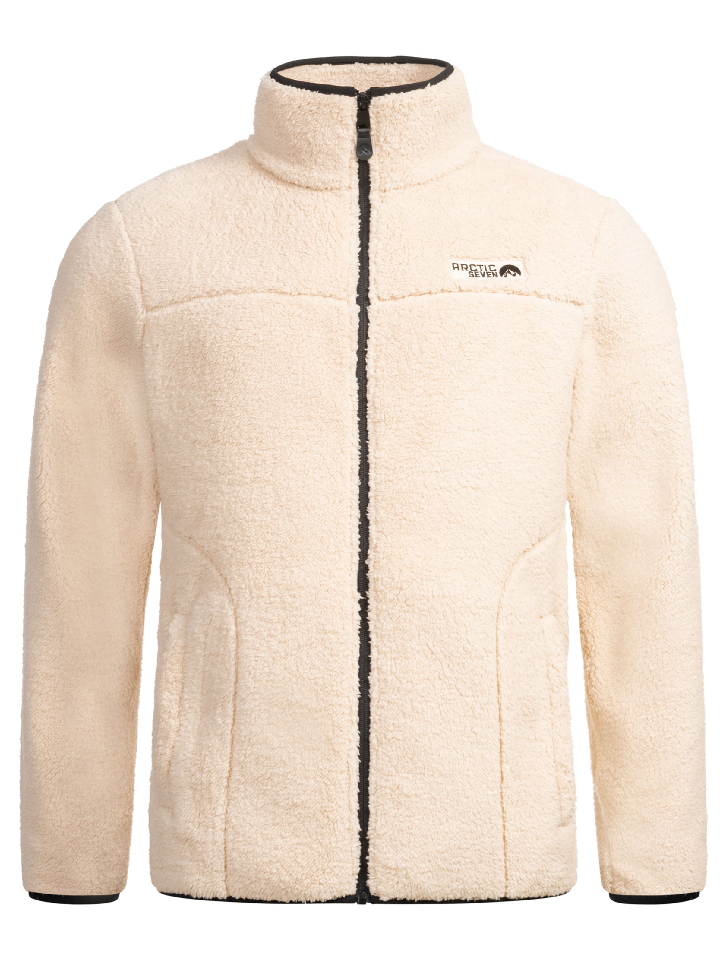 Arctic Seven Athletic fleece jacket 'AS335 ' ' in Beige: front