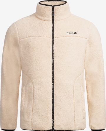 Veste en polaire fonctionnelle 'AS335 ' ' Arctic Seven en beige : devant