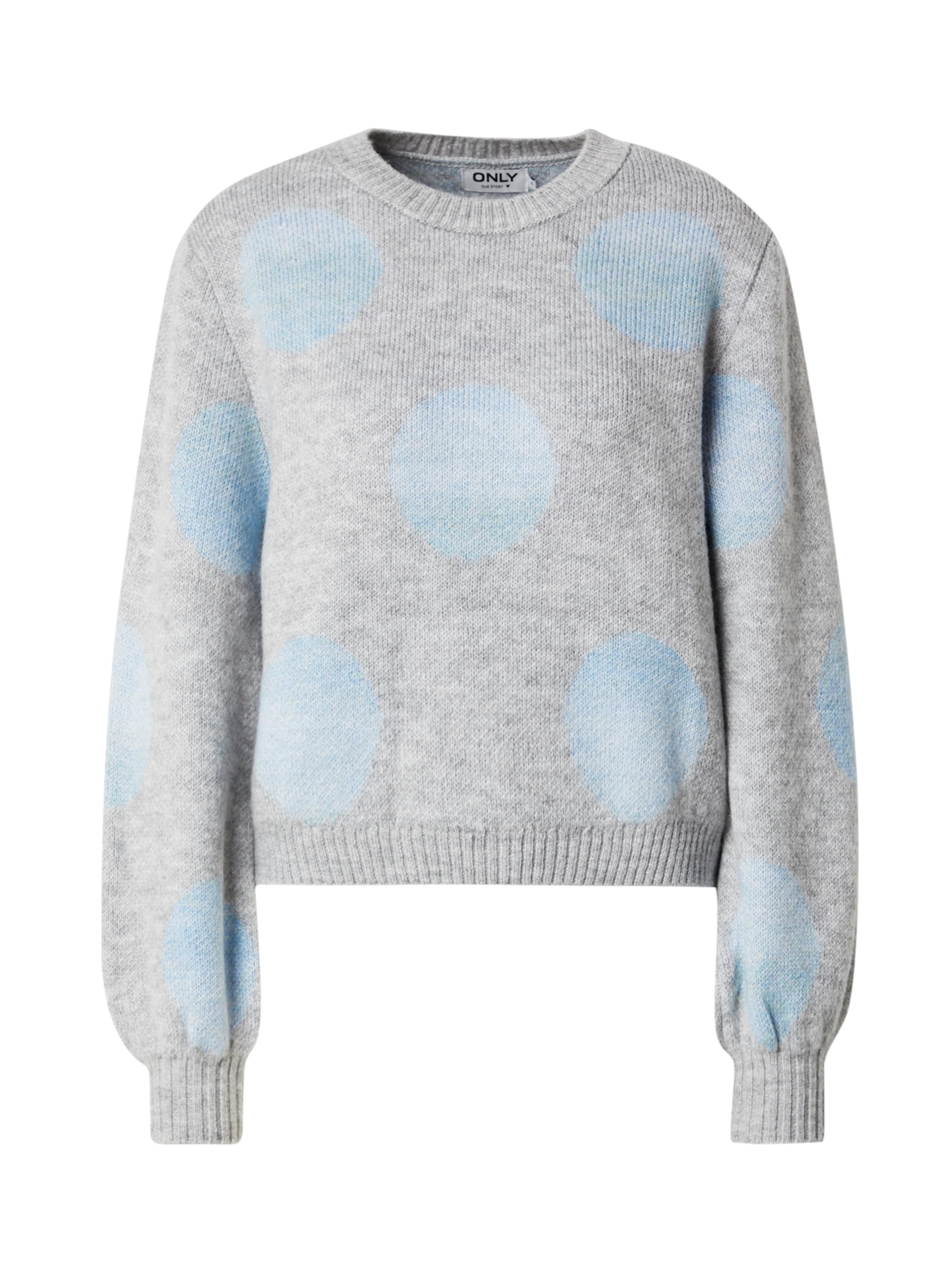 pelēks ONLY Džemperis 'ONLAIDA': no priekšpuses