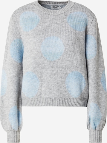 ONLY Sweater 'ONLAIDA' in Grey: front