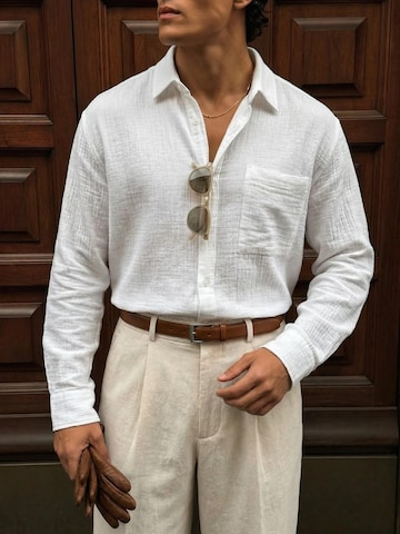 Maglietta di Kleidermafia in bianco: frontale