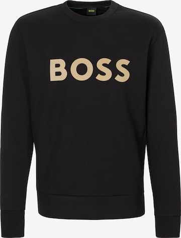 BOSS Sweatshirt in Schwarz: Vorderseite