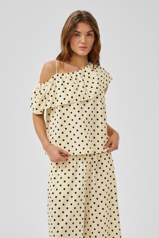 My Essential Wardrobe Bluse 'MWNada Florence' i gul: forside