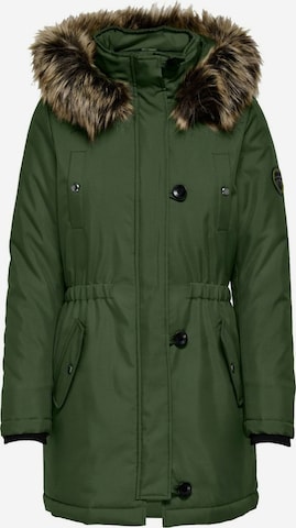 Parka d’hiver 'Iris' ONLY en vert : devant