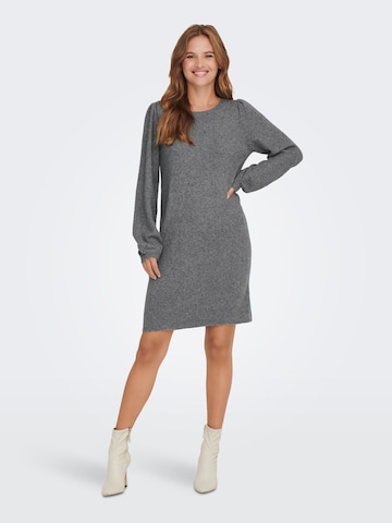 ONLY Knitted dress 'RICA' in Grey