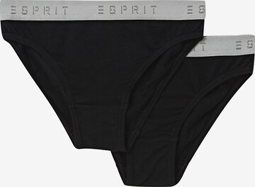 Esprit Bodywear Slip in Schwarz: front