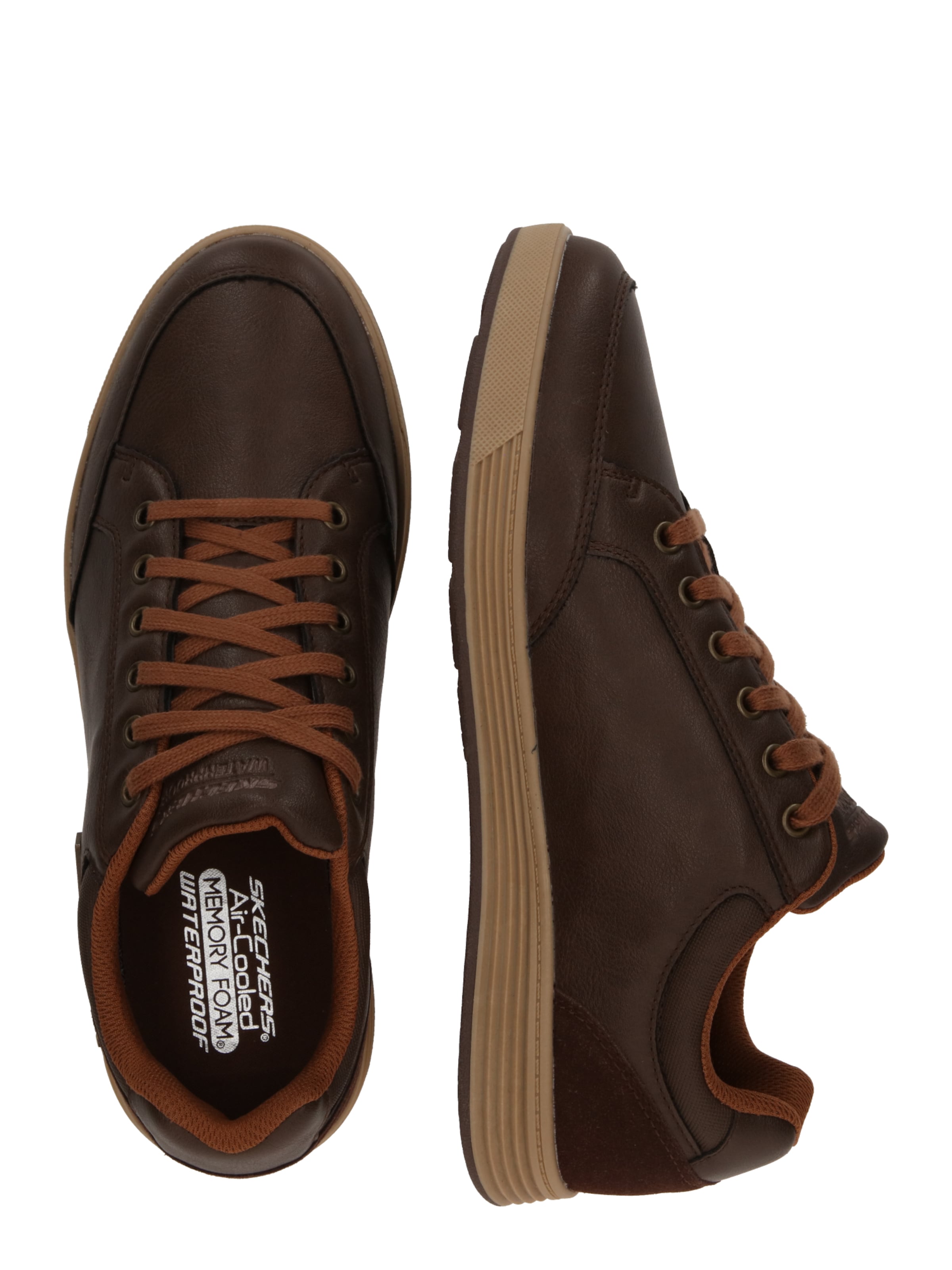 SKECHERS Tenisky 'Cavell' – hnědá